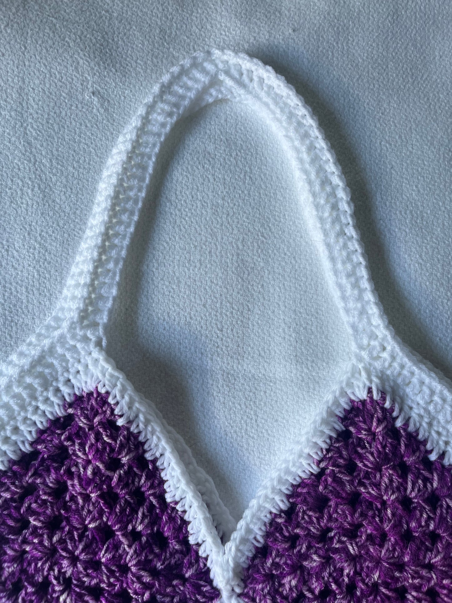 Handmade Crochet Granny Square Bag